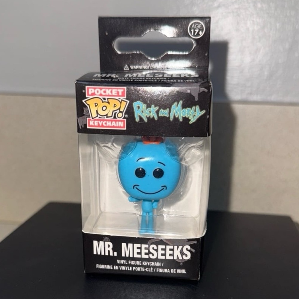 Funko Pocket Pop! Blue Mr. Meeseeks Keychain